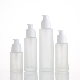 Glass Frosted Cream Serum Bottle for Skincare Packaging