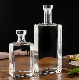  Empty High Flint Glass 700ml 750ml Corked Cap Whiskey Gin Tequila Rum Vodka Square Glass Bottle