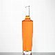  375ml 500ml 700ml Clear Liquor Glass Bottle for Whisky Rum Vodka Gin