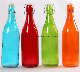 Customized Painting Beverage Juice Glass Bottles with Cap