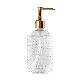  Liquid Glass Foaming Soap Dispenser Glass Bottle with Pump Lid for Lotion, Cream, Essential Oil, Hand Liquid
