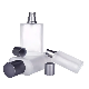 2020 New Inventions 1 30ml 50ml 100ml Clear Square Glass Perfume Bottle with Spray manufacturer