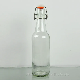  500ml Transparent Glass Beer Bottle with Swing-Top