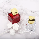 50ml Square Colored Refillable Empty Glass Perfume Bottle