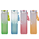  Wholesale Juice Bottle Gift Promotional Colorful Letter Glass Water Bottle