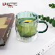  280ml High Quality High Borosilicate Colored Double Wall Glass Coffee Cup Milk Cup Translucent Glass Transparent Glass Cup Coffee Mug