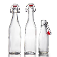  Factory Price Empty Drinking Glass Beverage Juice Milk Water Bottle with Swing Top