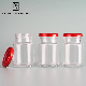  Factory Direct 75ml 3oz High-Quality Empty Round Clear Glass Bird′s Nest Bottle Glass Honey Jar with Caps