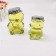  Factory Direct 250ml 8oz Honey Bear Glass Jar for Candy Spice Storage with Screw Lids