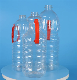 Transparent Large Capacity Empty PET Plastic Kitchen Packaging Cooking Oil Bottles