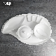  15 Inch Porcelain Chicken Dessert Plate and Bowls Set Wholesale for Hotel
