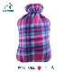  China Manufacturer Prices Logo Custom BS 2000 Ml 2L Rubber Hot Water Bottle with Fleece Cover