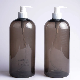 1000ml Boston Round Gray Plastic Pet Spray Bottle Plastic Bottle manufacturer
