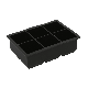 Food Grade Resuable Large Silicone Ice Cube Tray with 6 Cube