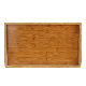 Wooden Bamboo Food Serving Plate Tray