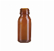  Wholesale 30ml 60ml 100ml 120ml 200ml Amber Syrup Glass Bottle