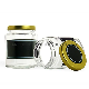  Factory Price 6 Oz 24 Glass Jars Set with Gold Color Caps