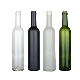 Hot Sales 750ml Empty Dark Green Ice Bordeaux Wine Glass Bottles