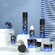  Thick Bottom Frosted Glass Cream Jar Black Blue Green Serum Container Dropper Packaging Spray Lotion Pump Toner Cosmetic Bottle Set