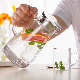  5PCS Glassware Borosilicate Teapot Cup Pitcher Mugs Jug Drinking Water Glass Set