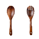  Wood Cutlery Acacia Wood Spoon Fork Bowl Kitchenware Sets