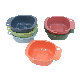 Kids Dining Bowls Food Container Plastic Baby Feeding Bowl Set with Lid