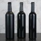  Fashion Design Custom Colored Glass Clear Wine Bottle with Cork Lids