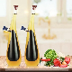  Factory Price Transparent Glass Double Wall Vinegar Oil Bottle