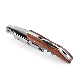  Multifunctional Wooden Stainless Steel Corkscrew Wine Bottle Opener