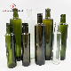  Wholesale 250ml 500ml 750ml Round Dorica Square Marasca Transparent Green Glass Olive Oil Bottle