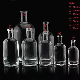  Factory Custom Design Wine Bottle 375ml 500ml 750ml Vodka Glass Spirit Bottle with Cork