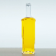  Rsg Factory Wholesale Empty Liquor Bottles Oval Shape Short Neck Whisky Vodka Wood Cork Top Spirits Gin Super Flint Glass Bottle