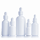  Factory Wholesale White Glass Essential Oil Bottle 5ml 10ml 15ml 20ml 30ml 50ml 100ml Porcelain White Glass Bottle with Dropper