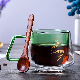  Creative Double-Walled Glass Cup High Borosilicate Heat Insulation Household Glass Coffee Cup