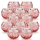  Round Glass Candle Holder Candle Cup