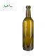  750ml Standard Dimensions Frosted Glass Wine Bottle