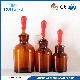  Rongtai Frosted Amber Glass Dropper Bottle Suppliers Dropper Bottle 50ml China Amber Glass Dropper Bottle
