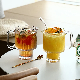  Wholesale High Quality Clear Glassware Ice Coffee Mug Beer Cocktail Glass Cup with Handle