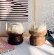  Household Milk Drink Glass Cup High Borosilicate Glass Creative Teacup New Striped Glass Iced Cold Coffee Cup