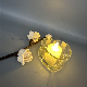  Heart-Shaped Glass Wax Cup/Glass Candle Houlder/Glass Diffuser Bottle/Glass Diffuser for Home