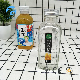 Factory Price 500ml Square Glass Beverage Vegetable Juice Bottle with Cap