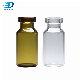  5ml 10ml 15ml 20ml 30ml 50ml 60ml 100ml Clear Vial Glass Bottle with Rubber Stopper and Cap