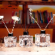  Wholesale 50ml 90ml 100ml 150ml 200ml Square Clear Empty Aromatherapy Fragrance Scent Perfume Glass Bottles for Bedroom Home Decor Centerpieces