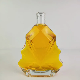  Unique Design Lines 700ml Liquor Glass Bottle Empty Clear Bottle for Vodka