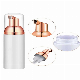  8oz 250ml Cylinder Clear Pet Bottle with Disc Top Cap or Flip Lid