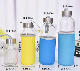  Empty Clear Round Reusable Sport Glass Water Drinking Bottle with Handle Ss Lid
