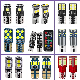  Wholesale Car High Power W5w 194 T10 LED Canbus 3030 3014 4014 5050 Signal Wedge Bulb S8.5 Festoon 12V 24V White Red Blue Yellow Green Amber