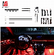  Neon Glowing Strobing Electroluminescent Wire Lamp Ambient Lighting Kits Car Interior Lighting