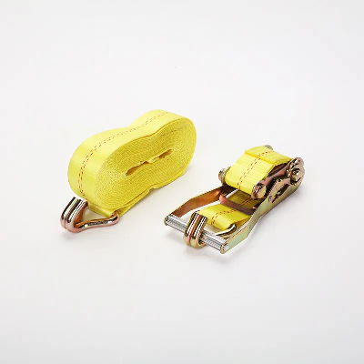 2" Ratchet Tie Down with Double J Hook