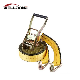 2*27′ 2*30′ 2inch Cargo Lashing Ratchet Tie Down Strap with Wire Double J Hook 3333lbs manufacturer